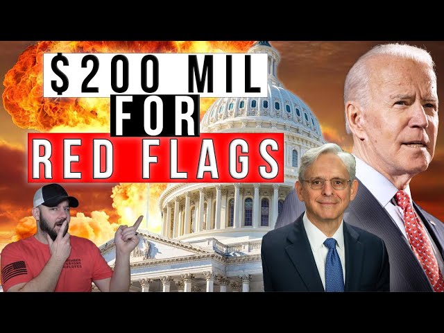 BREAKING! DOJ announces $231 Million for Red Flag Laws to States… There’s only one problem…