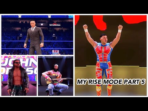 WWE 2K22-My Rise Mode Gameplay Part 5 On Ps5 Full Walkthrough 4k60fps