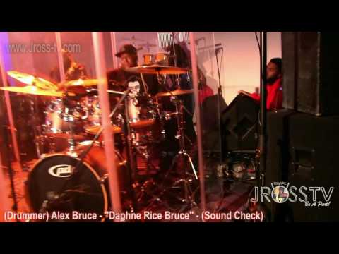 James Ross @ (Drummer) Alex Bruce - "Drum Jam" - (Sound Check) - www.Jross-tv.com