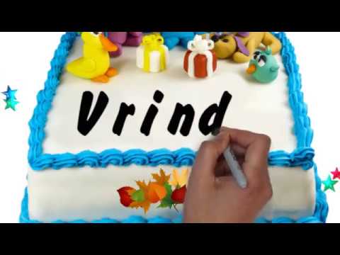 Happy Birthday Vrinda | Whatsapp Status Vrinda