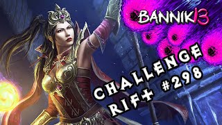 DIABLO 3 Challenge Rift 298 - Meteor Squishy Glass Cannon WIZARD Build Easy Completion Guide