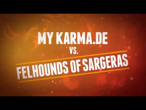 Karma vs Felhounds of Sargeras - Mythic - Antorus, the Burning Throne