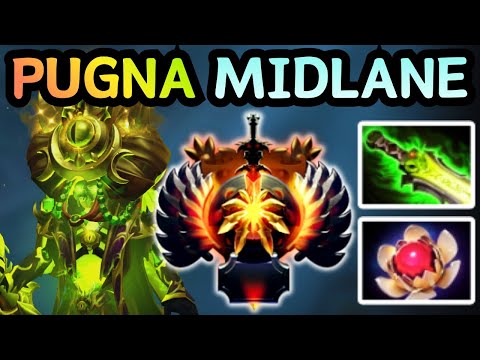 🔥 PUGNA MID — FULL AGGRESSION, FULL CONTROL | DOTA 2 GAMEPLAY 🔥