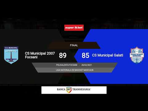 LNBM 2020-2021: CSM 2007 Focsani - CSM Galati