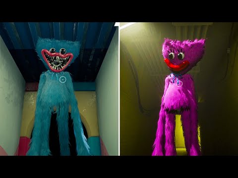 Huggy Wuggy Vs. Kissy Missy - Appearance Comparison