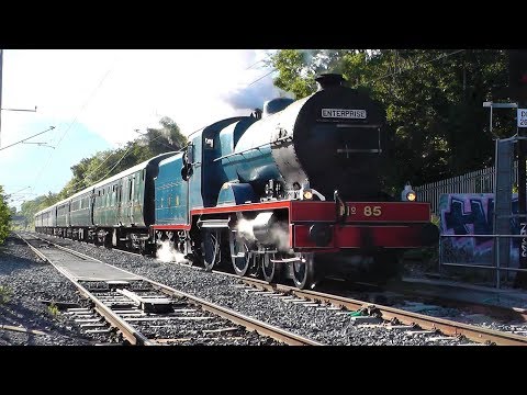 RPSI No. 4 & 85 'Merlin' on the ''Steam Enterprise'' tour - Sunday 23rd September 2018