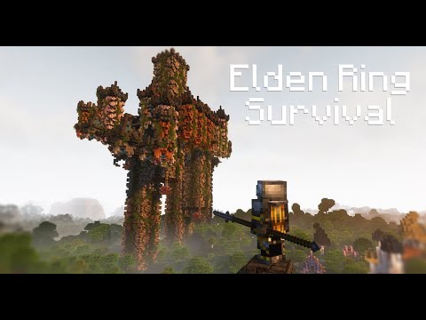 Surviving Elden Ring in Minecraft: Uniting Fantasy and Survival Challenges!