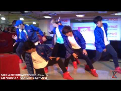Got Absolute 7 - GA7 (Got7 Cover Group) on Kpop Dance Battle Elimination
