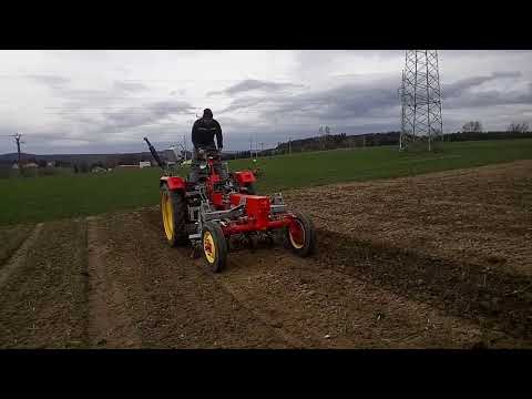 proorávání česneku s RS 09/GT 124