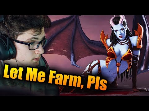 Why Don't Let Me FARM - Miracle- [Queen of Pain] Dota 2