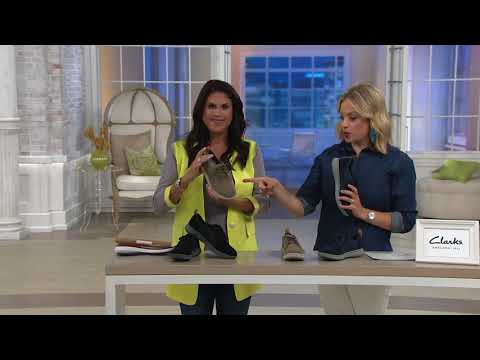 CLOUDSTEPPERS by Clarks Lace-Up Sneakers - Step Move Fly on QVC