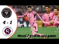 Inter Miami Vs New England || All goals and highlight || Messi 2 goals in one game ||