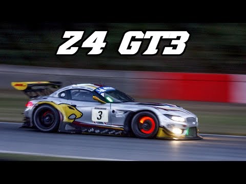 BMW E89 Z4 GT3 at 24h of Zolder 2012 - great sound (Marc VDS)