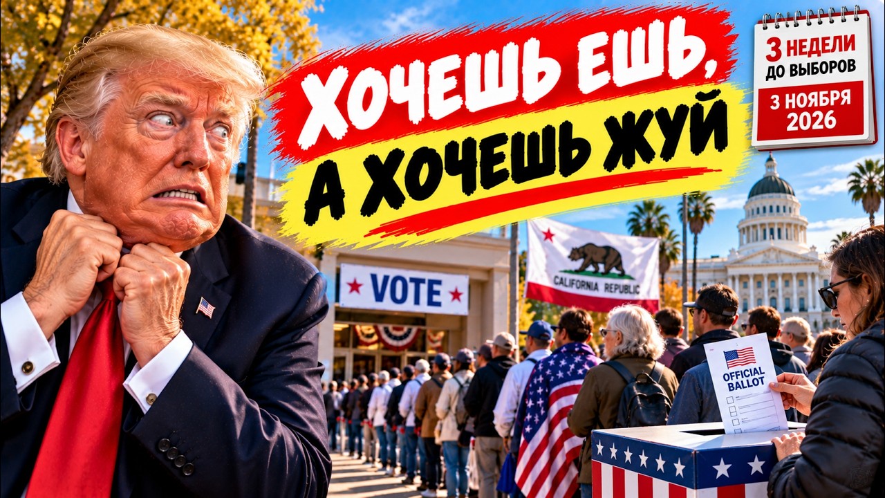 3 недели до выборов 3 ноября 2026 года. И как там?