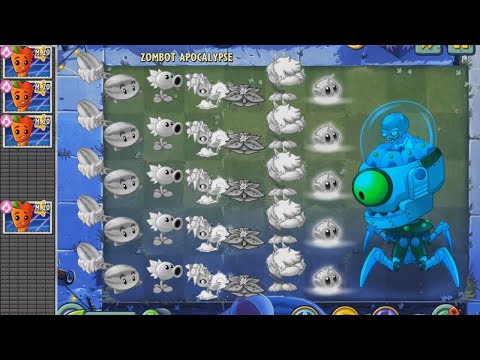 PvZ 2 - Resucitando a Todas Plantas de Hielo  vs Dr Zombot