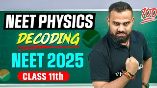 Complete Class 11th PHYSICS Paper Decoding by MR Sir  - NEET 2025 || PhysicsWallah