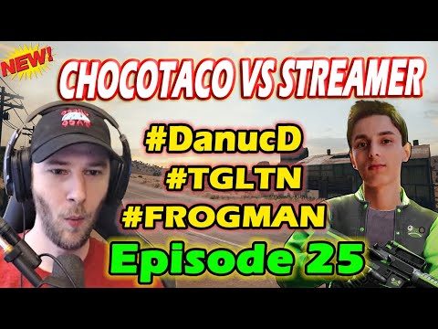 Chocotaco VS Streamers |  Frogman DanucD | TGLTN | PUBG Twitch Stream Highlights | Episode 25