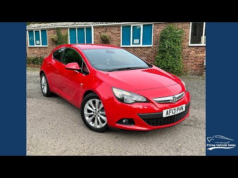 2013:13 Vauxhall Astra GTC 2.0 CDTI 165 SRI Coupe Auto