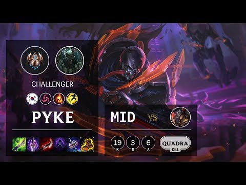 Pyke Mid vs Twisted Fate - KR Challenger Patch 10.4