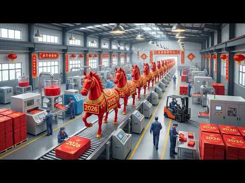 💰 Inside A Vietnamese "Lì Xì" Factory: Millions Made Before Tet 2026! 🧧