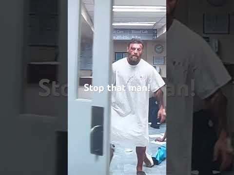 Connor McGregor- Road House hidden scene at end in credits.