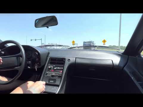 1986.5 Porsche driving video