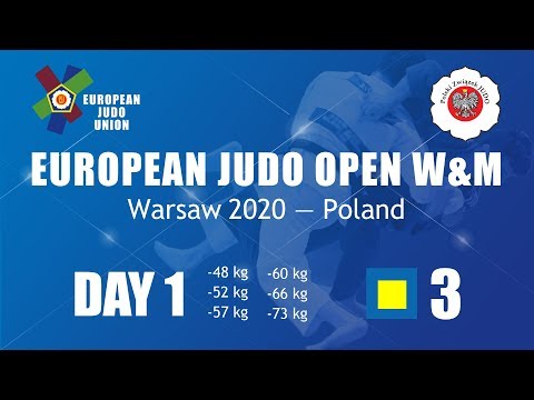 European Judo Open - Warsaw 2020 - Day 1 - Tatami 3