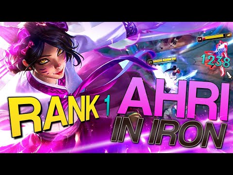 Challenger Ahri mid visits IRON ELO to teach YOU how to carry low elo