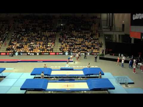 JONIBEKOV Khusanboy (UZB) - 2015 Trampoline Worlds - Qualification TR Routine 1