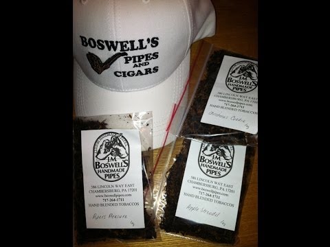 Boswell Pipe and Pipe Tobacco