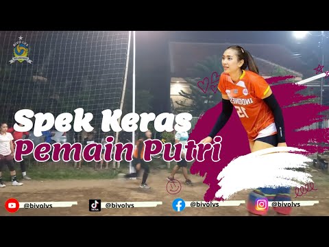 Spek keras pemain voli putri || Bivo Lvs Situbondo