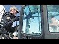 CRAZY GUY ON A BOBCAT TAKEN DOWN