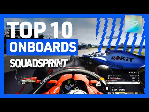 3 WAY FINALE! Top 10 Best Onboards 2020 Squadsprint Britain