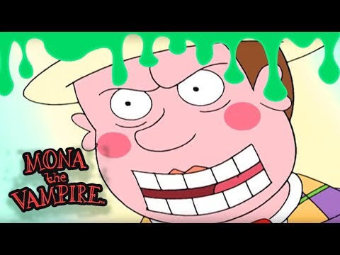 Mona the Vampire 231 - Cyborg Phantasm//Kitten of the Sea | Scary Cartoons for Kids | S2E31