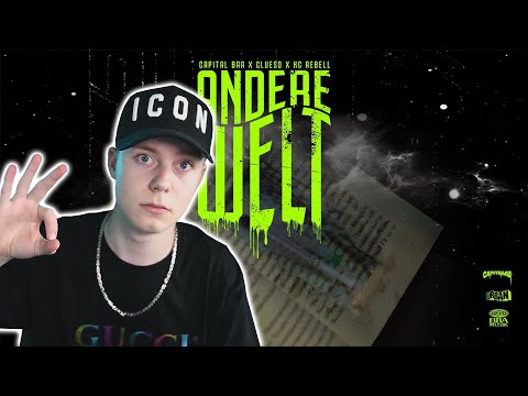 Was ein VIBE🔋CAPITAL BRA, CLUESO, KC REBELL - ANDERE WELT (PROD. BY BEATZARRE & DJORKAEFF) REACTION