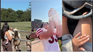 vlog: week in my life + nail apt + roadtrip to virginia + sutton's first football game