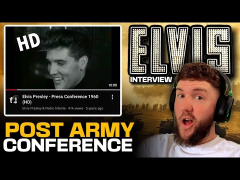 Reaction to ELVIS PRESLEYS 1960 Press Conference 