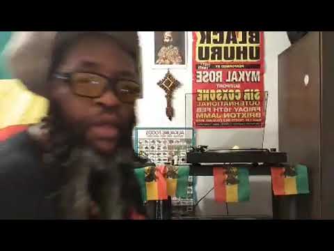 RAS TERRY GAD ROOTS DUB WARRIOR AT JAH TRINITY STUDIOS LONDON 28 12 2019