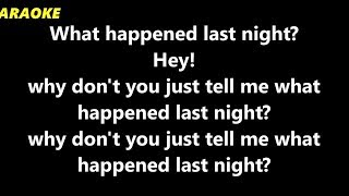 [KARAOKE] The Kolors - What Happened Last Night