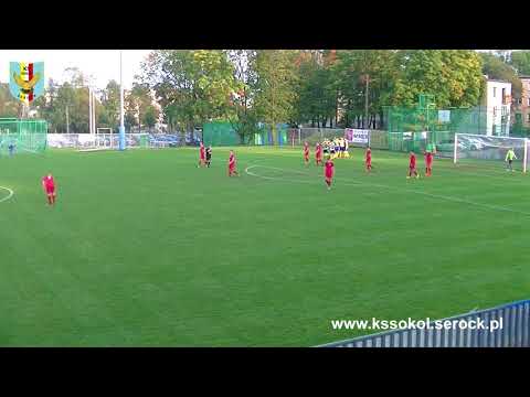 Skrót meczu Sokół Serock – Olimpia Warszawa 1:2