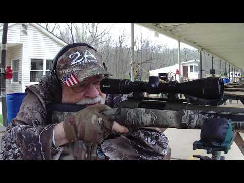 Savage 110 Timberline first range test