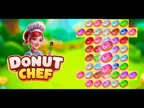 Donut Chef Match 3 Challenge Video