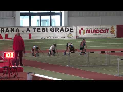 55m prepone MLAĐE KADETKINJE [Ž] - Dvoranski miting Mladost 2024