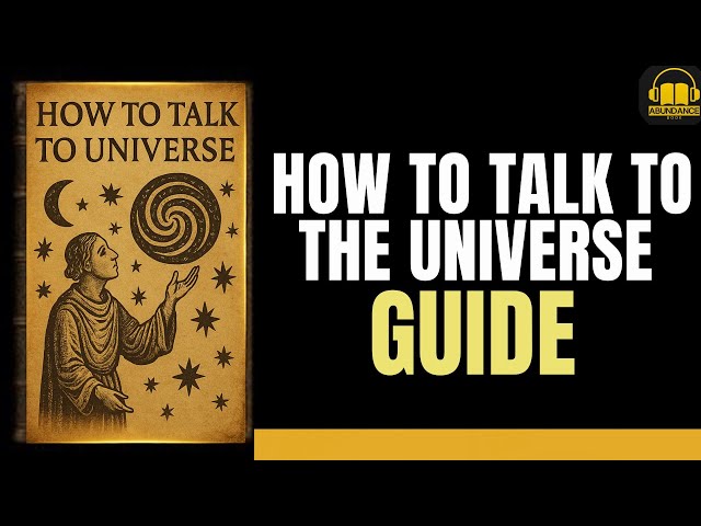 How to TALK to the Universe (and Know If You're Doing IT Right)
