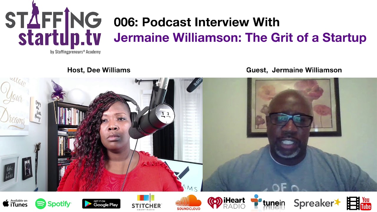 Startup Grit Embodied: Jermaine Williamson's Inspiring Journey to Success