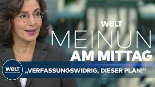 LINKEN-HAMMER IN BERLIN: "Ich halte es für verfassungswidrig, dieser Plan" - Ext