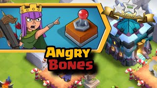 آموزش سه ستاره کردن چالش استخوان‌های خشمگین کلش آف کلنز⭐