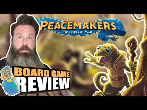 Peacemakers Board Game Review - A New Favorite Co-op / Solo Game!