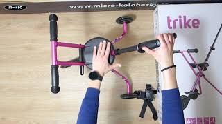 Unboxing - Micro Trike Deluxe Pink