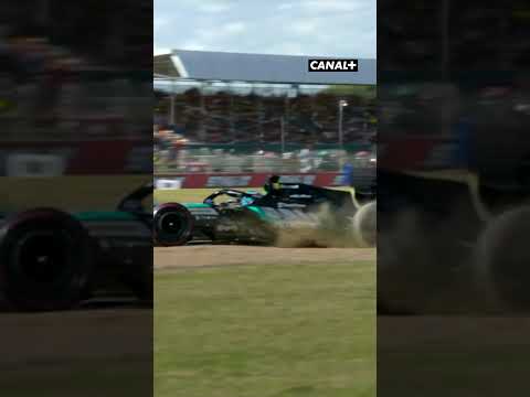 Russell touche le mur ? 🫨 #f1 #britishgp